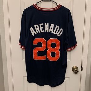 Nolan Arenado #28 Navy St. Louis Cardinals Jersey